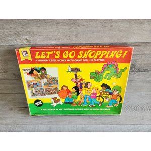 Vintage "Let's Go Shopping" Game by Trend Enterprises - 1979 Edition Educational